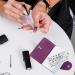 Lurrose Purple Nail Art Stamp Plate Holder - Organize Your Stamping Plates Collection for Perfect Manicures - Buy Online on GoSupps.com