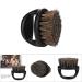 Premium Wild Boar Fur Shaving Brush for Men | Beard & Mustache Trimming Tool | Ideal for Daily Shaving Routine - Black Handle - Buy Online on GoSupps.com