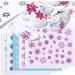 30 Sheets Christmas Nail Stickers Snowflake Nail Decals Water Transfer Nail Decals Xmas White Snowflakes Snowman Deer Nail Design Christmas Party Supply Fingernails Toenails Decorations - Buy Online on GoSupps.com