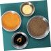 Ciieeo 8 Pcs Dish Stainless Steel Saucers Home Sauce Plates Practical Sauce Plates Small Serving Bowls Sauce Bowl Seasoning Dipping Bowls Household Saucer Korean Soy Sauce Dessert Plate 11.4X11.4X2.4CMx2pcs Silverx2pcs - Buy Online on GoSupps.com