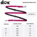 DDOXX Airmesh Dog Leash - 2m 3-Way Adjustable for All Dog Sizes - S (Pink) - Durable & Comfortable Pet Leash - Buy Online on GoSupps.com