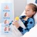 Portable Mesh Nebulizer for Kids and Adults - Handheld Cool Mist Asthma Inhaler with Cartoon Cap - Ideal for Home & Travel Use - Buy Online on GoSupps.com