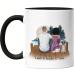 Personalized Kiddle Design Couple with Dogs Mug - Perfect Gift for Dog Lovers Dog Mom & Dad - Buy Online on GoSupps.com