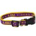 Pets First Collegiate Pet Accessories, Dog Collar, LSU Tigers, Large