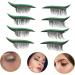 POPETPOP Reusable Eyeliner Sticker Eyelid Makeup Stickers 4x1.5cm Green - Buy Online on GoSupps.com