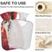 Cozy Dog & Cat Christmas Hot Water Bottle | 2L Fleece Cover for Hot/Cold Compression - Buy Online on GoSupps.com