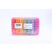 Betife Weekly Pill Box Organizer - 7 Day 4 Compartment Tablet Dispenser for Daily Medication - Pink - Buy Online on GoSupps.com