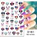 4th of July Nail Art Stickers - Patriotic Independence Day Designs for Acrylic Nails - Buy Online on GoSupps.com