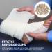 Buy 100Pcs Elastic Bandage Clips - Aluminium Clasps for Stretch Wrap Bandages - Durable Metal Closure - Perfect for All Bandage Types - Brown - Buy Online on GoSupps.com