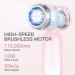 Super Mini Ionic Hair Dryer - High-Speed Travel Blow Dryer with 200 Million Negative Ions 110 000RPM Brushless Motor - Pink Lightweight & Portable for Home Salon - Buy Online on GoSupps.com