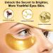 24K Gold Under Eye Patches - 12 Pairs for Puffy Eyes & Dark Circles - Vegan Skin Care Gift for Women - Buy Online on GoSupps.com