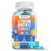 Lithium Orotate 5mg Gummies for Adults and Kids Low-Dose Chelated Lithium Orotate for Mood Support & Cognitive Improvement Sugar-Free Non-GMO Gluten-Free Vegan-Friendly Blueberry Flavor 60