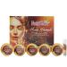 Nutriglow Sona Chandi Facial Kit 6-Pieces Skin Care Set with Deep Cleanser, Scrub, Nourishing Gel, Whitening Cream, Mask Pack and Serum, 250 Gm+10 Ml