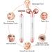 2 in 1 Electric Face Massager - 3D Roller and T Shape Kit for Anti Wrinkles, Skin Tightening, and Firming - Buy Online on GoSupps.com