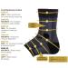 OS1st AF7 Ankle Bracing Sleeve - Stabilizes Weak Ankles Relieves Achilles Tendonitis - Right Medium - International Shipping Available - Buy Online on GoSupps.com