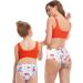 Watch Cheap Men's Family Pieces Two and Swimwear Bikini Mother Matching Swimsuit Girls Daughter Swimwear Set Hamburg T-Shirt M Orange - Buy Online on GoSupps.com