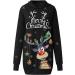 Hanxiulin Women's Christmas Rock Long Sleeve Hoodie Mini Pullover Dress - Oversized Black Sweatshirt XL - Buy Online on GoSupps.com