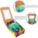 Travel Lipstick Organizer Case | Portable Makeup Bag with Mirror | Art Color Doodle Pineapple | Shop Internationally - Buy Online on GoSupps.com