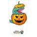 Heal with Appeal Amputee stump sock Dinosaur Pumpkin V1 3Ply stump sock