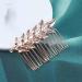 Inilbran Boho Leaf Hair Comb French Leaf Bridal Hair Comb Barrettes Vintage Olive Branch Hair Comb Headpiece Gold Leaf Headpiece Comb Decorative Side Comb Headwear Bride Wedding Hair Accessories - Buy Online on GoSupps.com