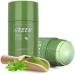 Green Mask Stick for Face, Blackhead Remover with Green Tea Extract, Green Tea Mask Stick for Deep Pore Cleansing, Oil Controlling, Skin Brightening and Moisturizing for Men and Women