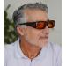 BLUELESS Fitover Glasses 100% Blue Light Blocking Computer Glasses & Orange Tinted Sleep Glasses | Black 05 - Buy Online on GoSupps.com