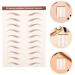 6 Feuilles Autocollants Sourcils Adh sifs 3D Effet Poil Poil Imperm ables Marron pour Maquillage Visage Quotidien Application Facile - Buy Online on GoSupps.com