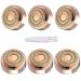 Replacement Heads for Flawless, Facial Hair Removal Replacement Heads for Women, Compatible with Finishing Touch Flawless Facial Hair Remover, Double Halo Replacement Heads Gen 2 6 Count