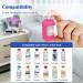 Insulin Vial Protector Case - Silicone Sleeve for 10ML Vials | 2-Pack Short Magenta - Durable & Safe for Diabetics - Buy Online on GoSupps.com