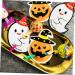 OFFSCH 50pcs Halloween Candy Tag Lollipop Decoration Lollipop Card Halloween Decor Packaging Decoration Card Lollipop Packaging Card Tooth Charms Message Card Pencil Caps Pumpkin Ghost - Buy Online on GoSupps.com