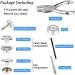 CENOZ Marine Grade Stainless Steel Snap Kit - 314PCS | Boat Cover & Furniture Snaps with Setting Tool - Silver - Buy Online on GoSupps.com