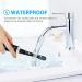 MGW Rechargeable Sonic Electric Toothbrush for Adults, 3 Modes, Smart Timer, IPX7 Waterproof, 2 Replacement Heads, 60 Days Battery Life - Black - Buy Online on GoSupps.com