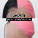 Tawarm Long Half-Black Halbrosa Synthetic Wig for Women - Lace Front Heat-Resistant Hand-Linked Cosplay Hair - Buy Online on GoSupps.com