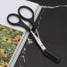 Laimoere Eyebrow Scissors - Professional Stainless Steel Precision Trimmer Tools & Comb for Men | Small Eyebrow Care Beauty Tool (Black) - International Shipping Available - Buy Online on GoSupps.com