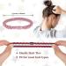 Elastic Braided Hair Ties - 40-Piece Thick Cotton Ponytail Holders for Curly & Heavy Hair | 8 Colors Available | Premium Hair Accessories - Buy Online on GoSupps.com