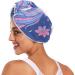 Purple Pink Unicorn Hair Towel 2 Pack | Super Absorbent Quick Dry Hair Turbans for Women & Girls - Buy Online on GoSupps.com