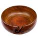 Wooden Yarn Bowl with Holes Holder 7.87''3''Rosewood Handmade Craft Knitting Bowl Storage Knitting and Crocheting Accessories Kit Organizer, Perfect for Mother's Day and Christmas Gift X-Large