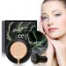 Mushroom Head Foundation Air Cushion CC Cream BB Cream Moisturizing Concealer Bright Makeup Base Long Lasting with Mushroom Makeup Sponge Easy to Apply (Natural)