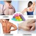 20-Piece Exfoliating Washcloth Set with Handles - Back and Body Scrubbers - Buy Online on GoSupps.com