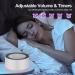 White Noise Machine with 30 High Fidelity Soundtracks, 7 Night Light Colors - Timer, Memory, Touch Controls - Plug-in Sound Machine for Baby & Adults - Buy Online on GoSupps.com