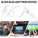 Lvioe Blue Light Filter Glasses - Trendy Anti-Blue Light Overhead Glasses for Computers Reading TV & Gaming - Buy Online on GoSupps.com