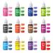 12 Highly Concentrated Liquid Food Colors - 10 ml Bottles for Cheeks Cookies Fondant Macarons DIY Soaps & Crafts | International Shipping - Buy Online on GoSupps.com