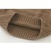 KISLOVE Ribbed Knit Sweater | Unisex Baby Winter Jumper | Chunky Pullover for Boys & Girls | Long Sleeve Knitwear Top | 100% Coffee - Buy Online on GoSupps.com