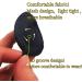 HUAYIMEIYI Adjustable Black Eye Patch - Comfortable Washable Monocular Amblyopia Treatment for Adults & Children - Buy Online on GoSupps.com