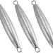 Dr.Fish 5 Pack Trolling Sinker Fishing Sinker Torpedo Lead Double Ring Inline Lead Fishing Weight 1oz-8oz 5pcs Bottom Fishing Fresh Water 2oz-5 Pack