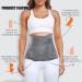 Postpartum Belly Band & C-section Recovery Belt - Abdominal Binder for Stomach Support & Back Pain Relief (Grey Large/X-Large - Buy Online on GoSupps.com
