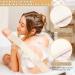 YUXINTOME Natural Loofah Exfoliating Body Scrubber for Men and Women - Shower Bath Sponge for Skin Care in Spa Shower - Buy Online on GoSupps.com