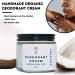 ECO ROOTS Organic Deodorant Cream | Aluminum-Free Vegan Pit Paste for Women & Men | Coconut Scent | Baking Soda Free | Non-Toxic Formula for Body & Private Parts - Buy Online on GoSupps.com