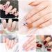 Zahrvia Extra Short Coffin Nail Tips - 360Pcs Matte Full Cover Gel Nail Tips - DIY Press On Nails - 15 Sizes QS11 - Buy Online on GoSupps.com