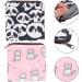 Milisten 2pcs Menstrual Pad & Tampon Storage Bags with Zipper - Kitten Pattern Makeup & Coin Purse for Women and Girls - Buy Online on GoSupps.com